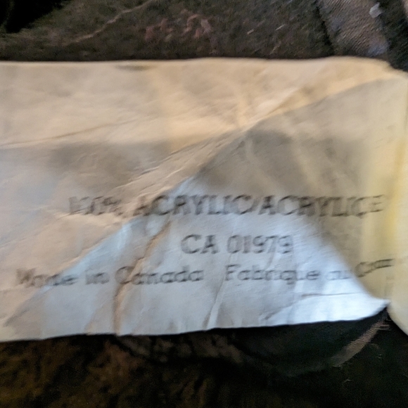 Vintage 1960s Men's Brown Faux Fur Russian Style Diplomat Hat - Picture 9 of 11